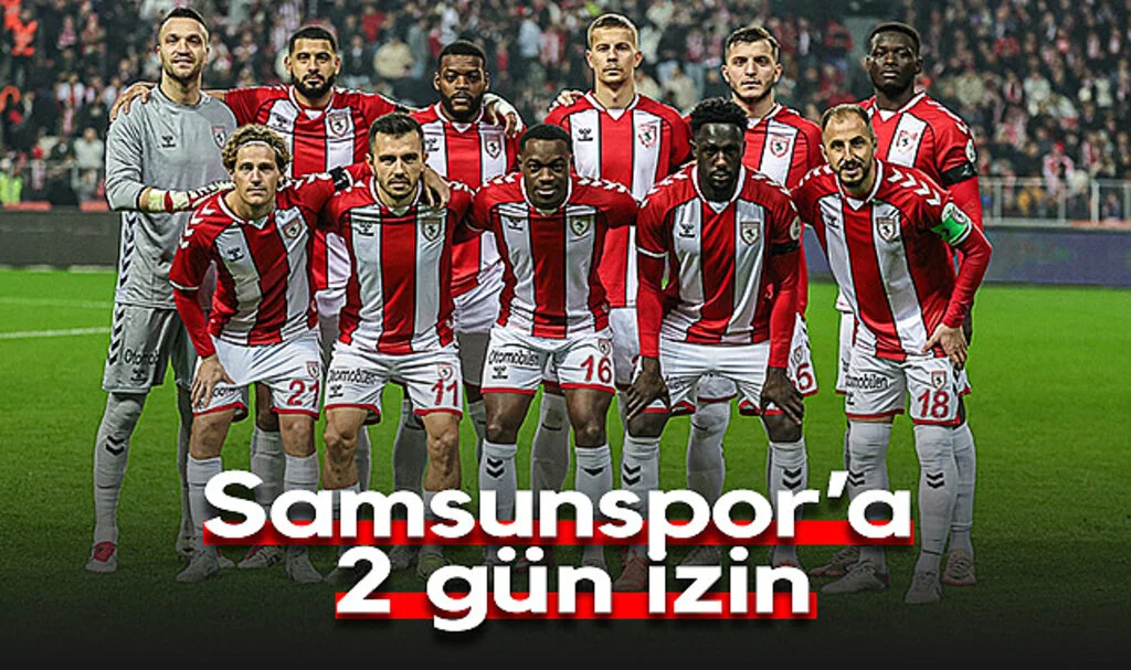 Samsunspor’da 2 Gün İzin: Zirve Yarışı Devam Ediyor