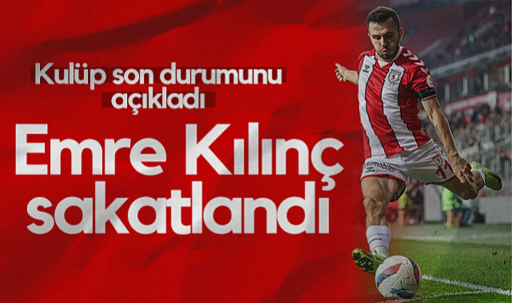 Samsunspor'da Emre Kılınç Sakatlandı! İşte Son Durumu...