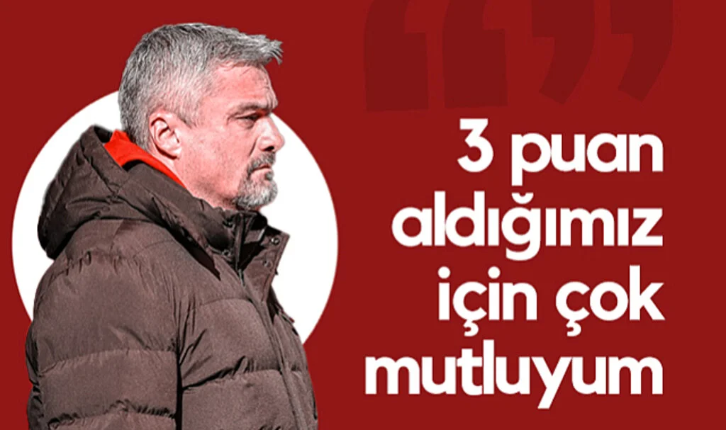 Samsunspor'da Thomas Reis Kayserispor Galibiyetini Değerlendirdi