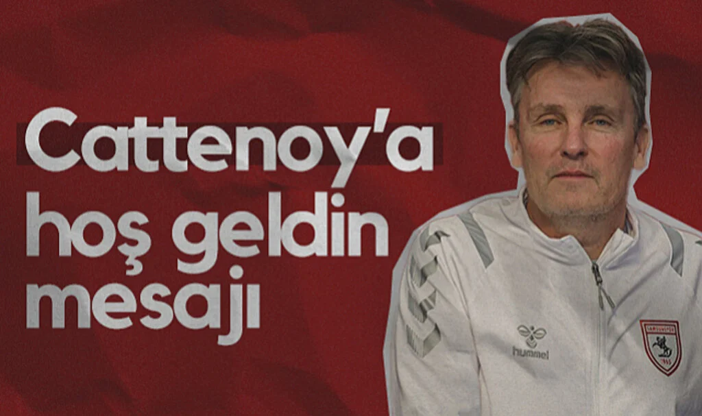 Samsunspor'dan Cedric Cattenoy'a Hoş Geldin Mesajı