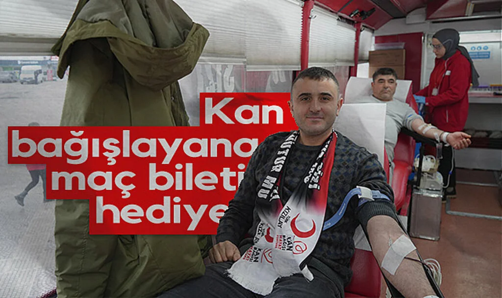 Samsunspor'dan Kan Bağışlayanlara Süper Lig Maçı Bileti Hediye