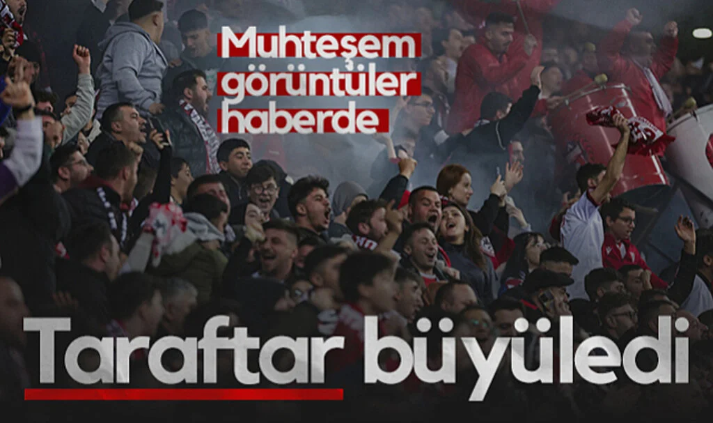 Samsunspor Taraftarı Trabzonspor Maçında Büyüledi! İşte O Görüntüler...