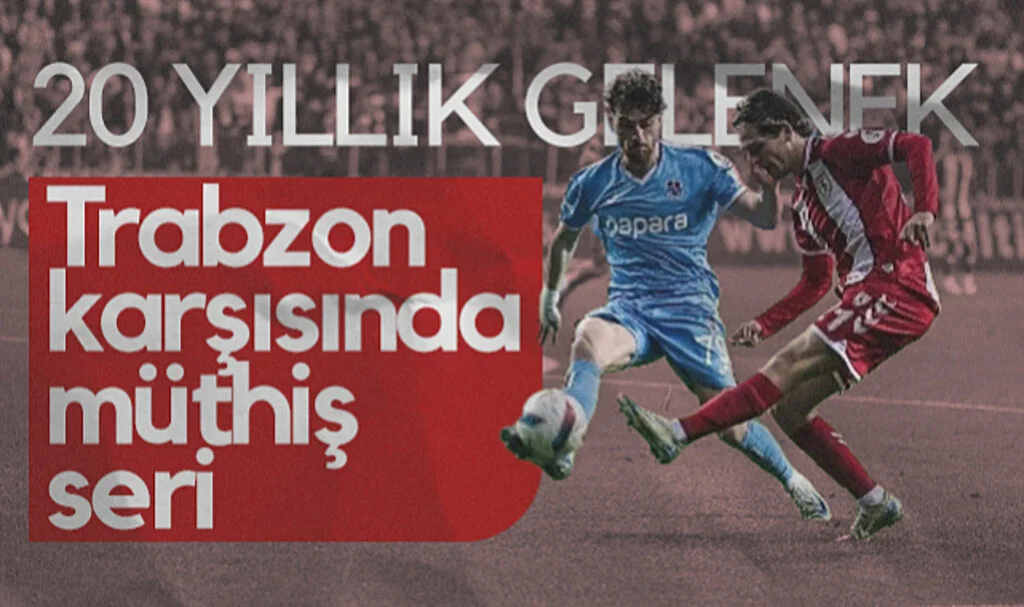 Samsunspor-Trabzonspor Rekabetinde Müthiş Seri! 20 Yıllık Gelenek...