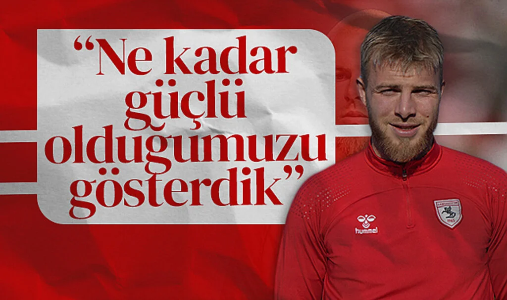 Samsunspor'un Hollandalı Stoperi: Her Takımı Yenebileceğimizi Gösterdik