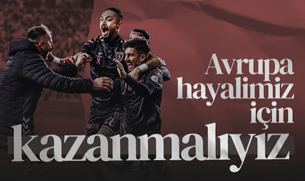 Samsunspor Yorum Haber | Avrupa Hayalimiz İçin Kazanmalıyız