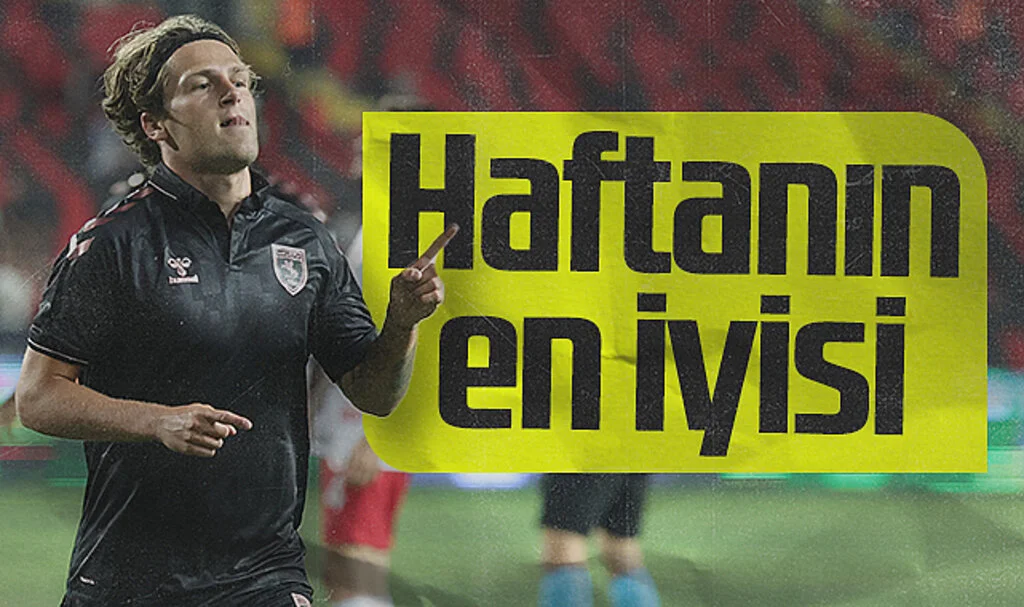 Samsunsporlu Carlo Holse Süper Lig'de Haftanın Yıldızı Seçildi