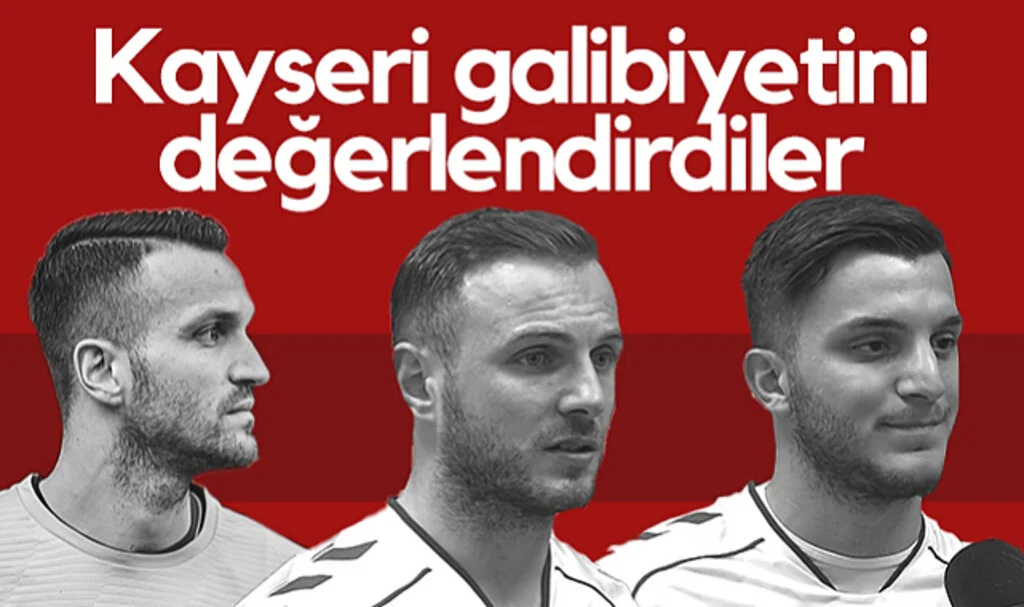 Samsunsporlu Oyuncular Kayserispor Galibiyetini Değerlendirdi