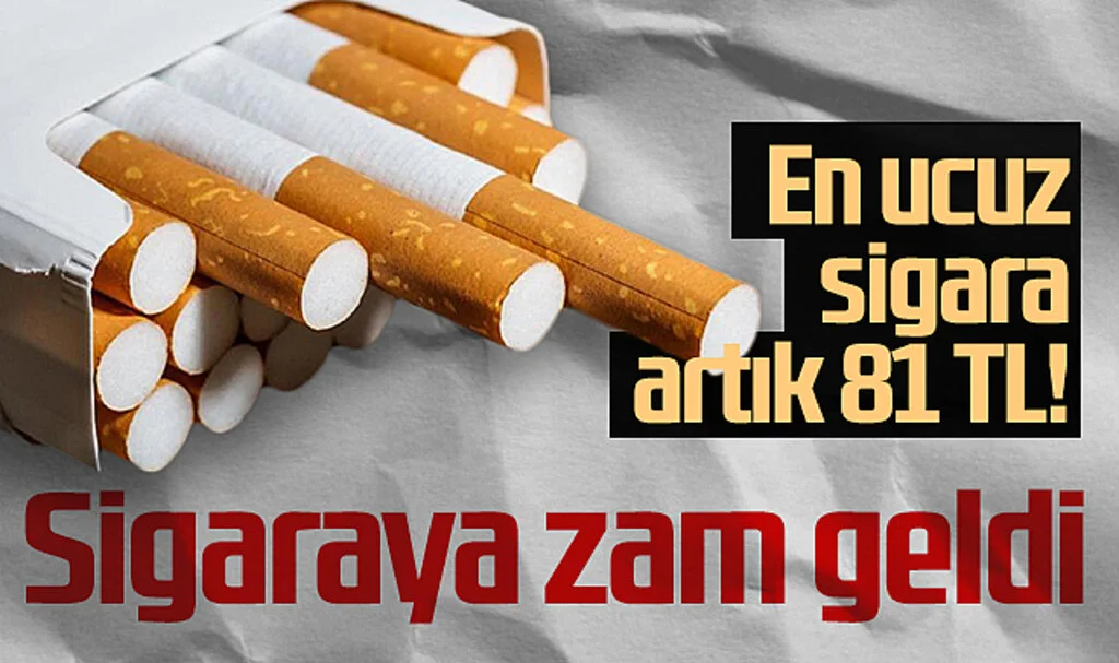 Sigaraya Zam Geldi: 2025 Fiyatları Belli Oldu