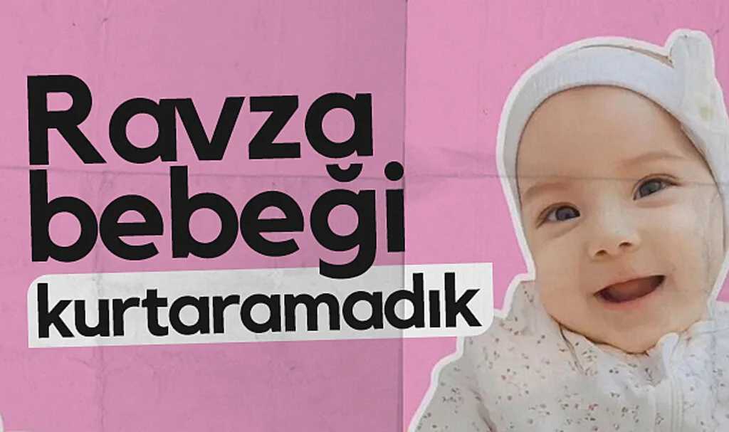 SMA Hastası Ravza Bebek Yaşam Mücadelesini Kaybetti