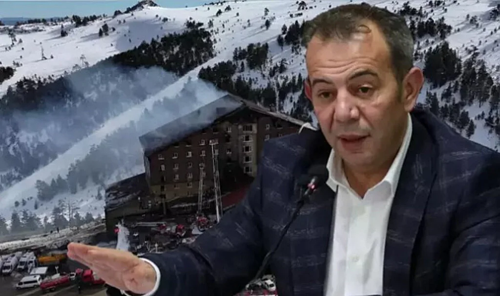 Tanju Özcan'dan Kartalkaya Yangını Açıklaması: "Hedef Bensem, Beni Gözaltına Alın!"
