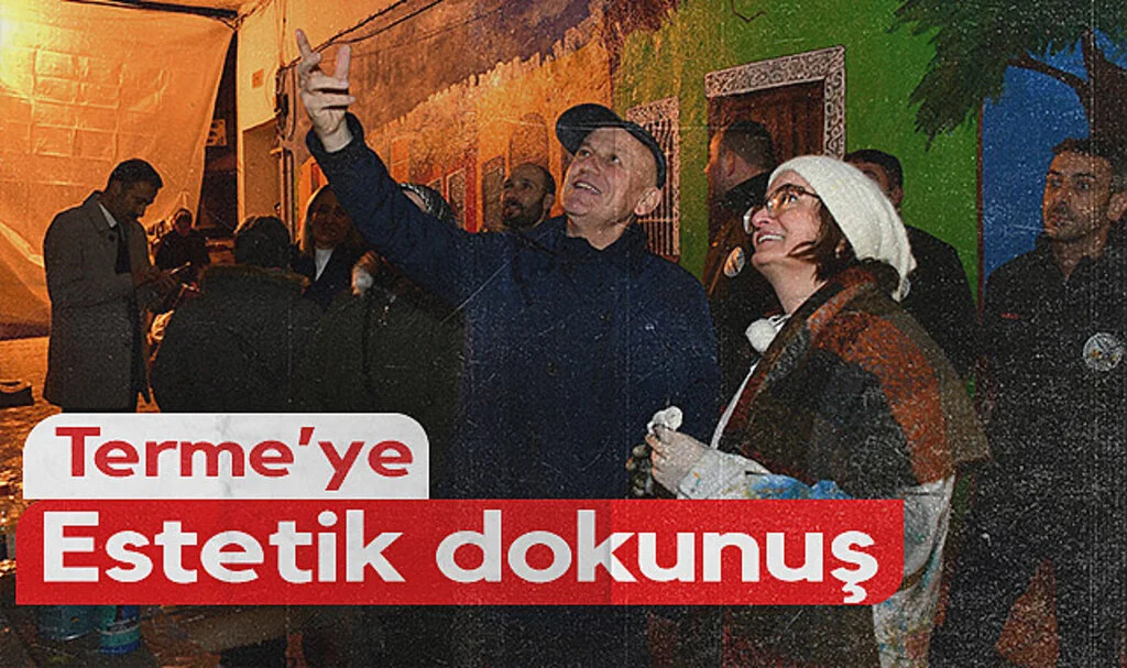 Terme'de Sokak Sanatı Projesi Hayata Geçti