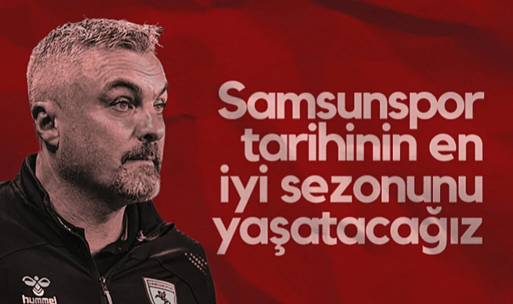Thomas Reis: "Samsunspor Tarihinin En İyi Sezonunu Yaşatacağız"