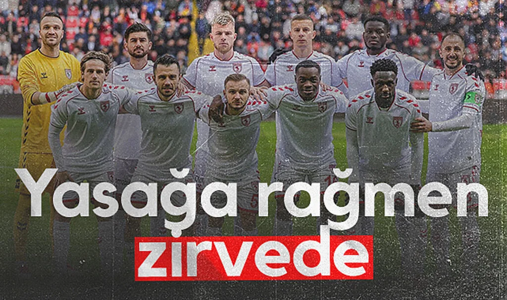 Transfer Yasağına Rağmen Samsunspor Zirvede