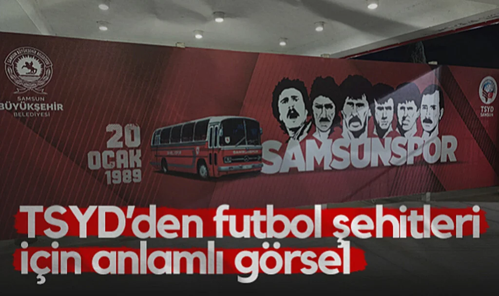 TSYD'den Futbol Şehitleri İçin Anlamlı Görsel