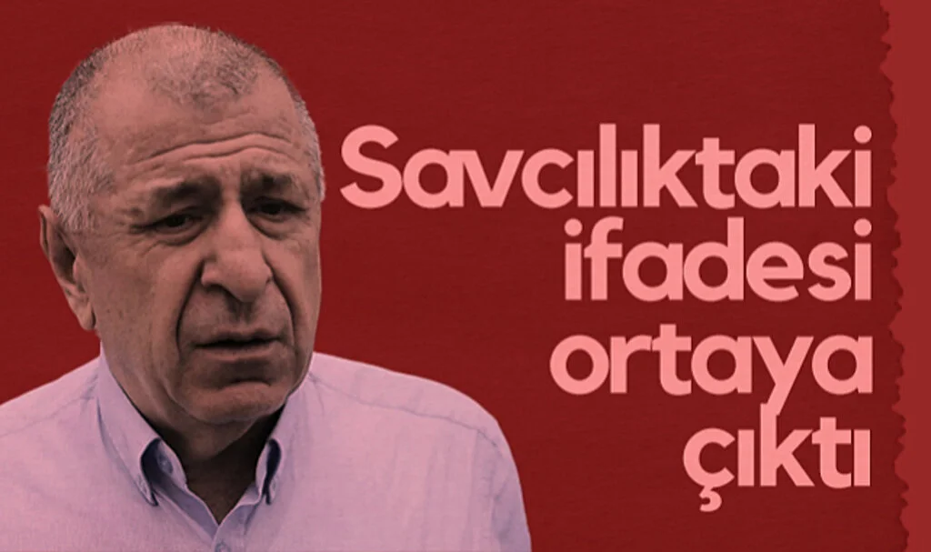 Ümit Özdağ'ın Savcılıktaki İfadesi Ortaya Çıktı
