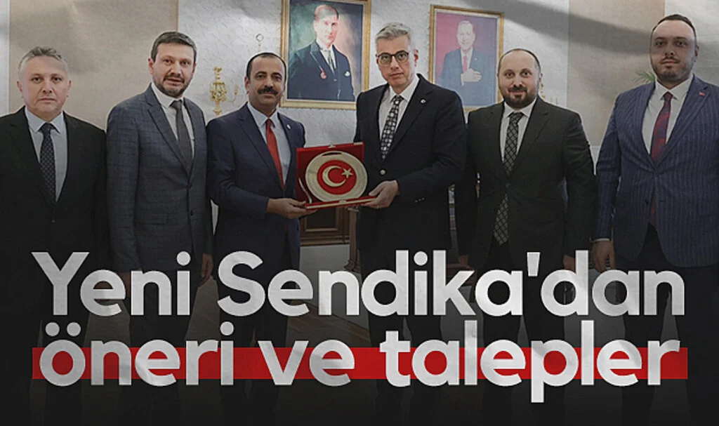 Yeni Sendika yönetimi, Sağlık Bakanı Kemal Memişoğlu'nu ziyaret etti