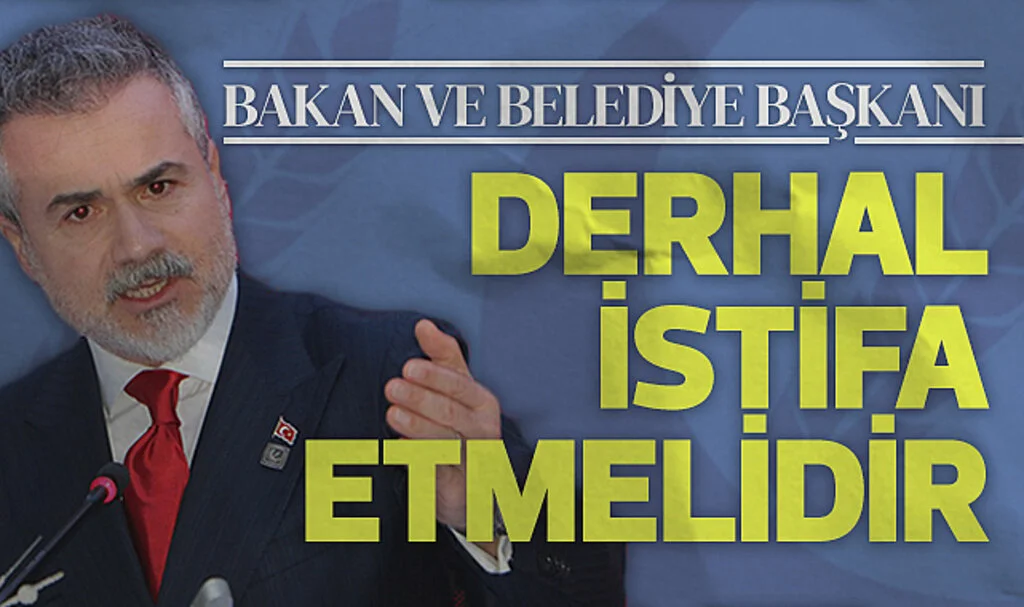 Yeniden Refah Partisi Genel Başkan Yardımcısı Suat Kılıç: Bakan ve belediye başkanı derhal istifa etmelidir