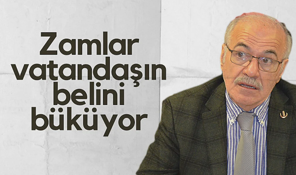 Yeniden Refah Partisi İl Başkanı Muzaffer Candemir: Zamlar vatandaşın belini büküyor