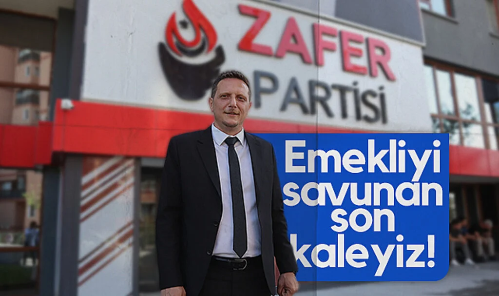 Zafer Partisi Samsun İl Başkanı Faruk Şen: Emekliyi savunan son kaleyiz!