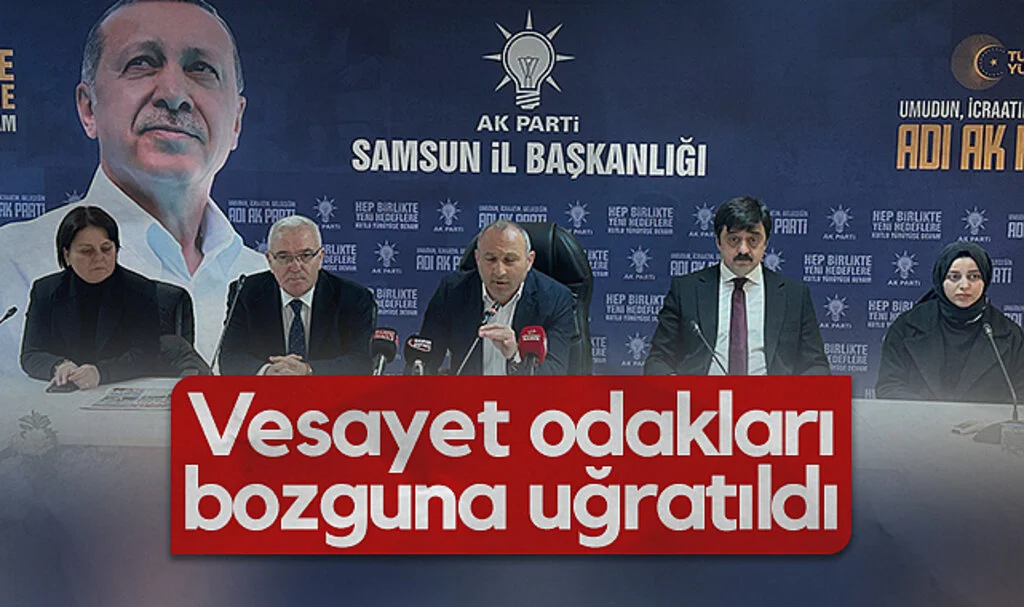 AK Parti İnsan Hakları Samsun İl Başkanlığı üyeleri: Vesayet odakları bozguna uğratıldı