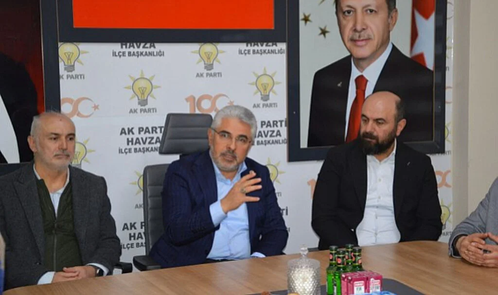 AK Parti Samsun Milletvekili Aksu, Havza İlçe Başkanlığını Ziyaret Etti