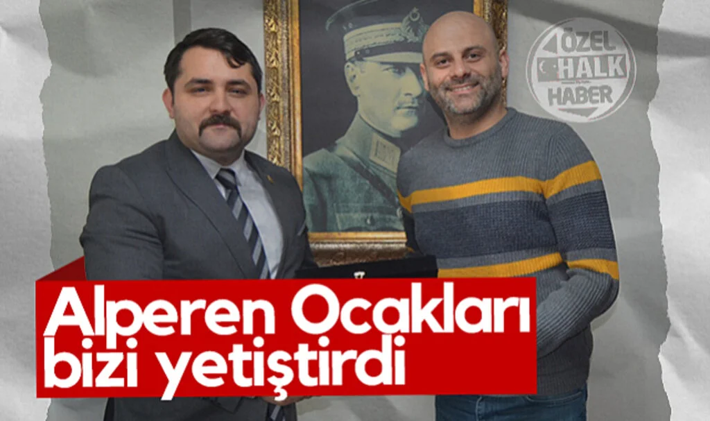 Alperen Ocakları Genel Başkanı Ali Can Kocaman: Alperen Ocakları Bizi Yetiştirdi
