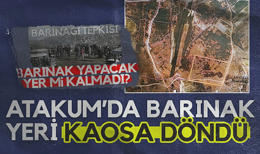 Atakum'da barınak yeri kaosa döndü