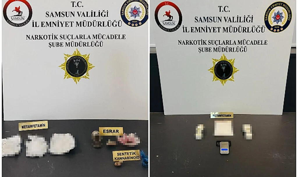 Atakum ve Tekkeköy’de Uyuşturucu Operasyonu: 2 Gözaltı