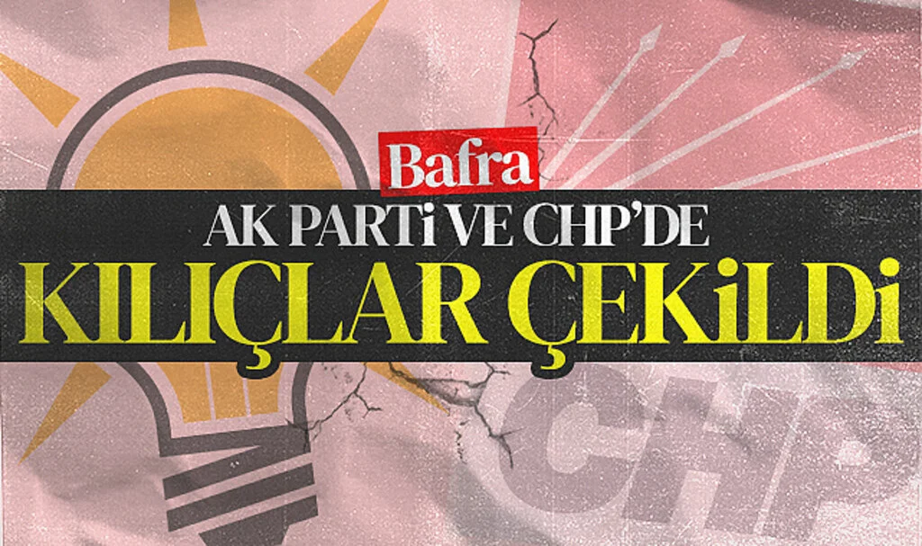 Bafra'da AK Parti ve CHP Kılıç'ları çekti