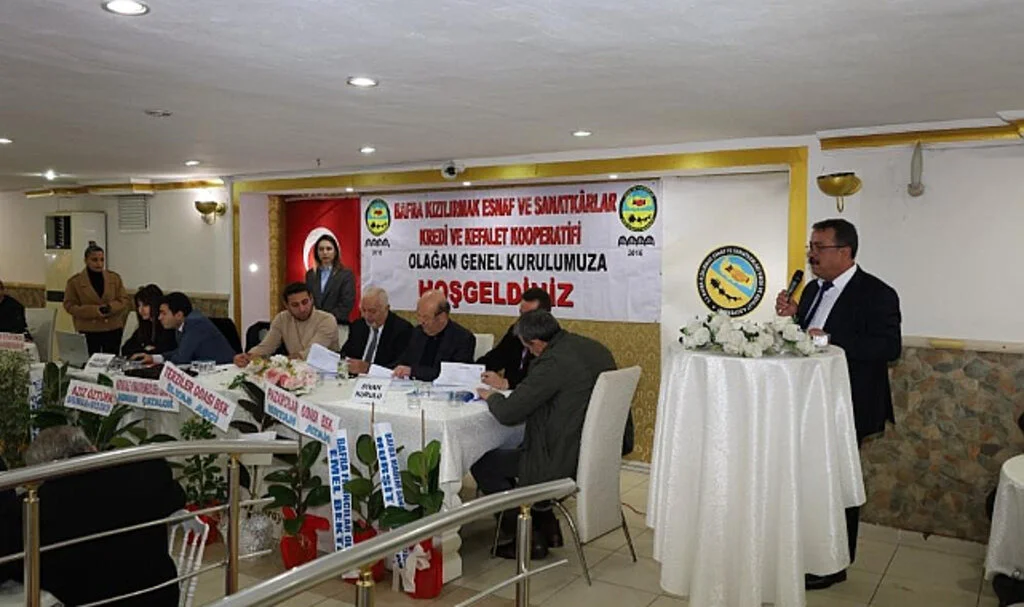 Bafra Kızılırmak Kooperatifi'nde Başkan Yılmaz Yeniden Seçildi