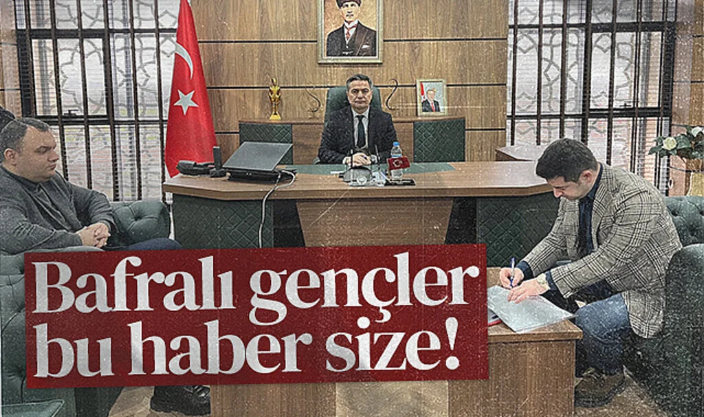 Bafralı gençler bu haber size!