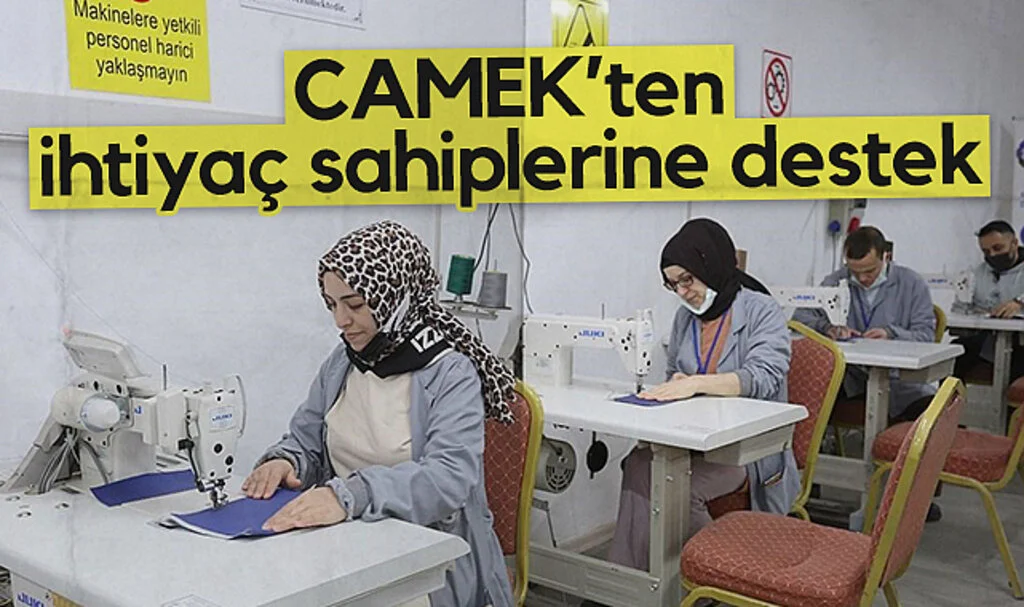 CAMEK Kursiyerlerinden İhtiyaç Sahiplerine Destek