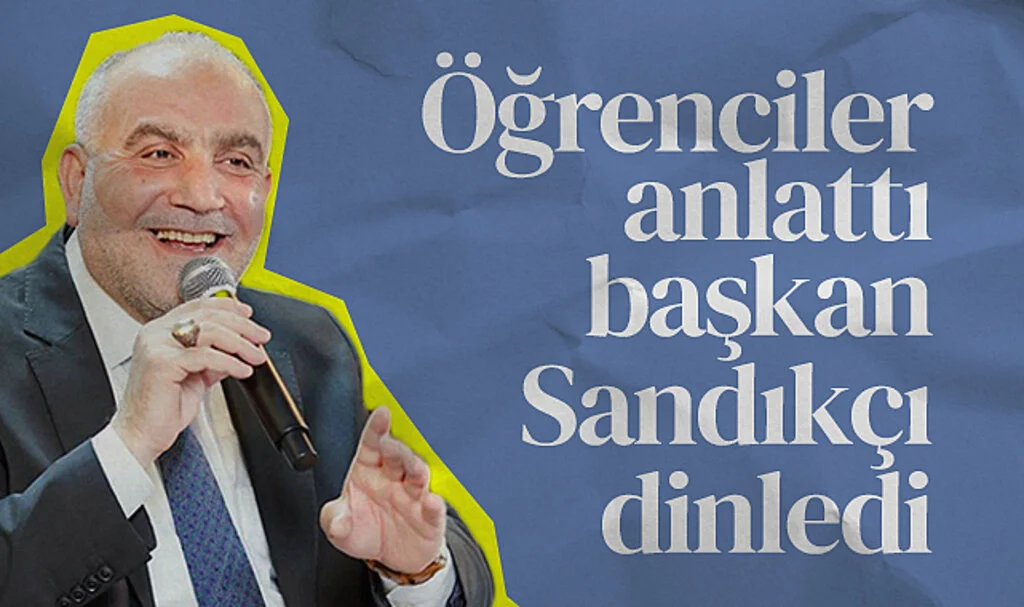 Canik Belediye Başkanı İbrahim Sandıkçı Öğrencilerle Buluştu, Talepleri Dinledi