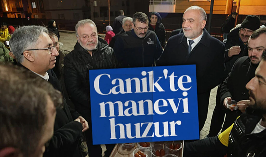 Canik’te Binlerce Vatandaş Berat Kandili’nde Buluştu