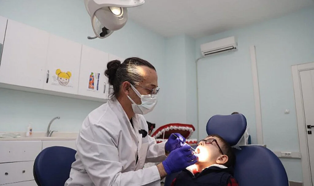 Canik'te Öğrencilere Ağız ve Diş Sağlığı Taraması