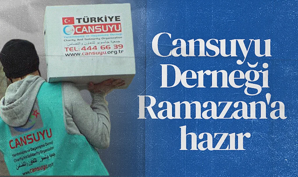 Cansuyu Derneği Ramazan'a hazır