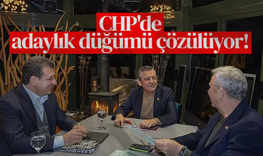 CHP’de Adaylık Krizi Çözülüyor! Özel’den Açıklama