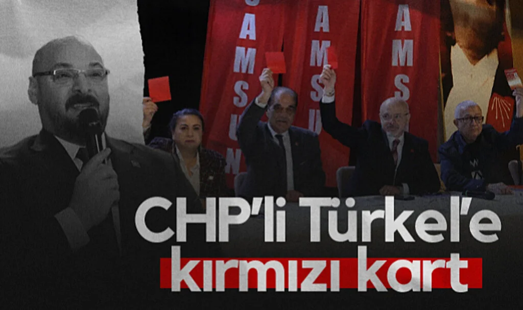 CHP'li Atakum Belediye Başkanı Serhat Türkel'e 'Kırmızı Kart'