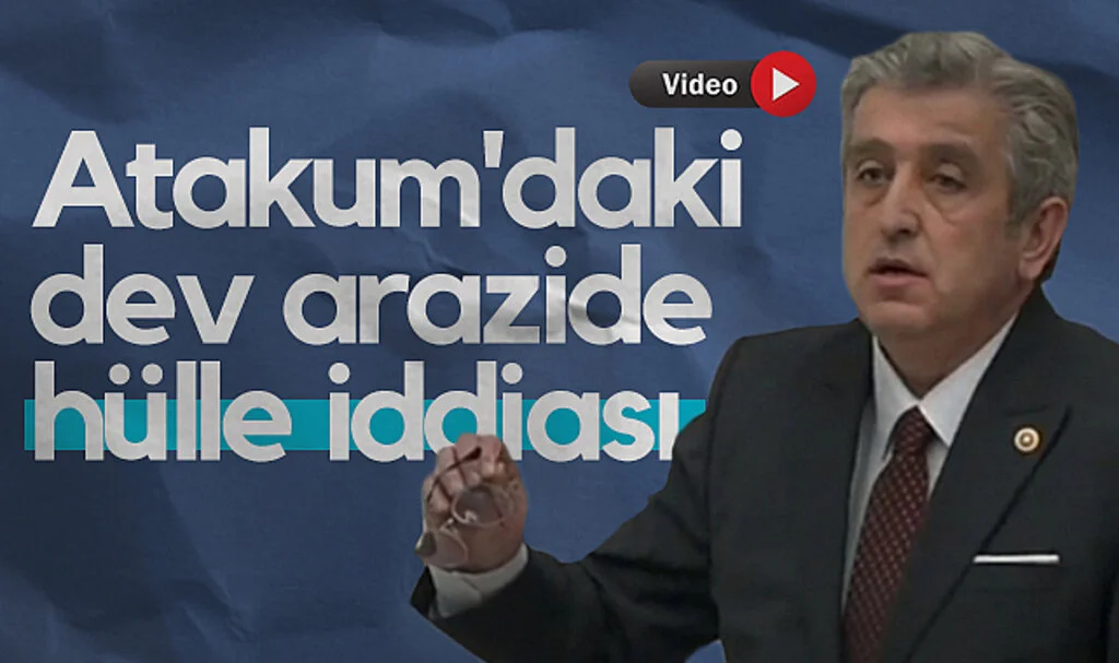 CHP'li Murat Çan'dan Atakum'daki dev arazide hülle iddiası