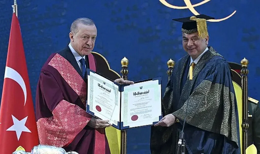 Cumhurbaşkanı Erdoğan'a Malezya'dan Fahri Doktora