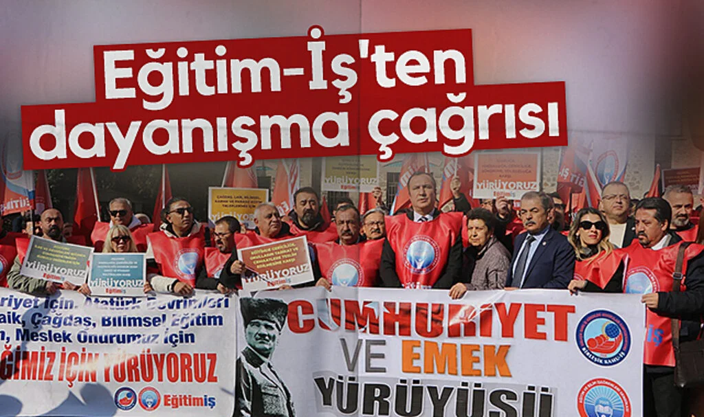 Eğitim-İş'ten dayanışma çağrısı