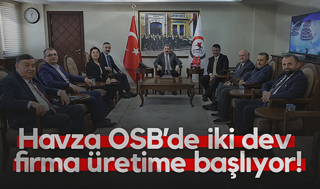 Havza OSB için dev firmalar gün sayıyor