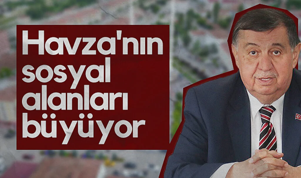 Havza'nın sosyal alanları büyüyor
