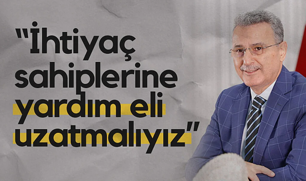 İlkadım Belediye Başkanı İhsan Kurnaz: İhtiyaç sahiplerine yardım eli uzatmalıyız