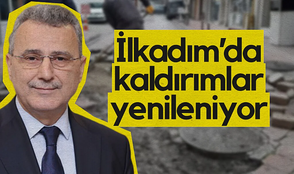 İlkadım’da Kaldırımlar Güvenli Hale Getiriliyor!