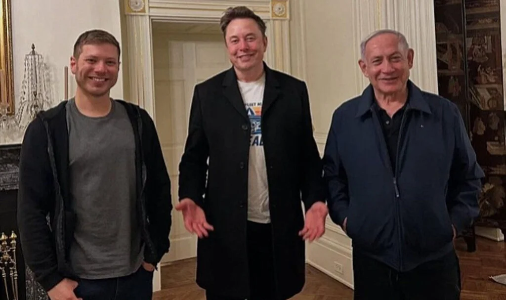 İsrail Başbakanı Netanyahu ve Elon Musk Aynı Karede!
