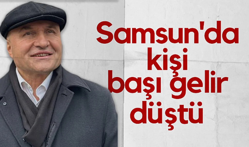İYİ Parti Samsun Milletvekili Erhan Usta: Samsun'da kişi başı gelir düştü