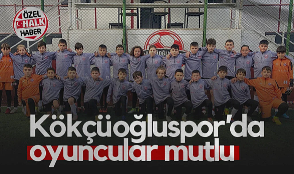 Kökçüoğluspor'da Oyuncular Mutlu