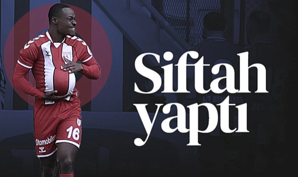 Marc Bola İlk Golünü Attı, Samsunspor Kazandı