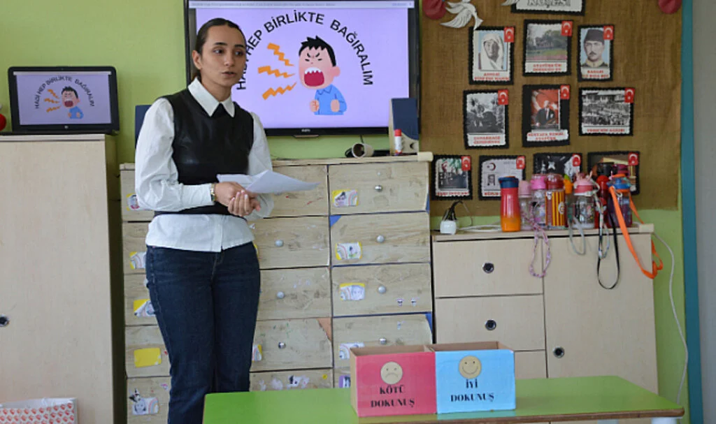 Minik öğrencilere mahremiyet eğitimi